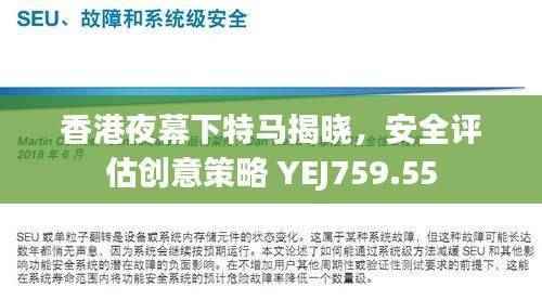 香港夜幕下特马揭晓，安全评估创意策略 YEJ759.55