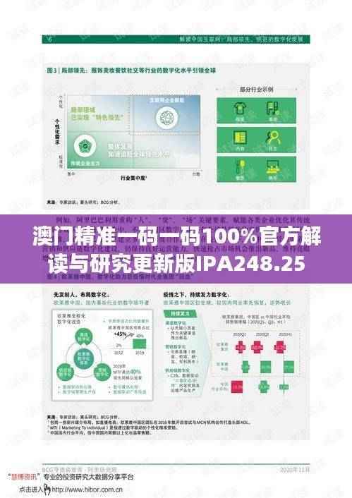 澳门精准一码一码100%官方解读与研究更新版IPA248.25