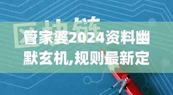 管家婆2024资料幽默玄机,规则最新定义_影音版UIZ992.2