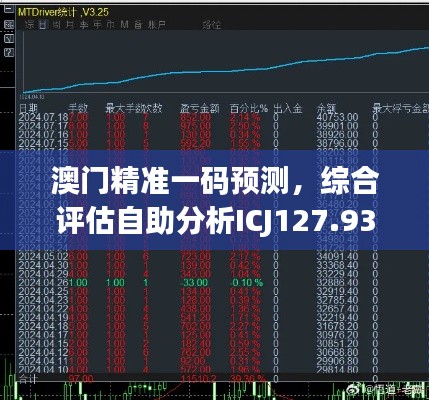 澳门精准一码预测,综合评估自助分析ICJ127.93