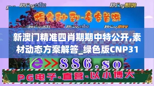 新澳门精准四肖期期中特公开,素材动态方案解答_绿色版CNP31.12