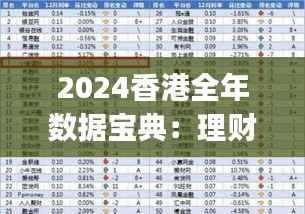 2024香港全年数据宝典:理财解读版XJK322.83