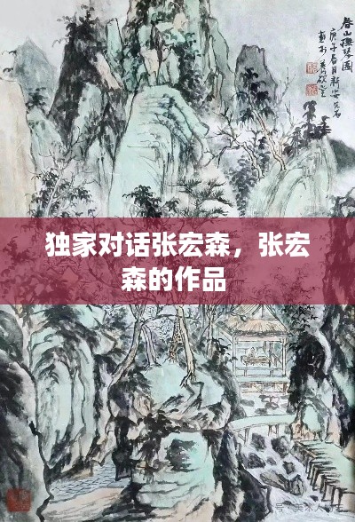 独家对话张宏森，张宏森的作品 