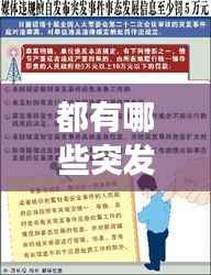 都有哪些突发事件，突发事件有那些 