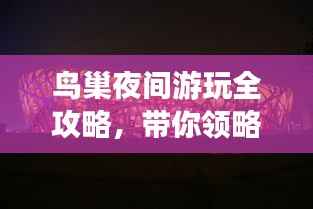 鸟巢夜间游玩全攻略,带你领略别样风情!