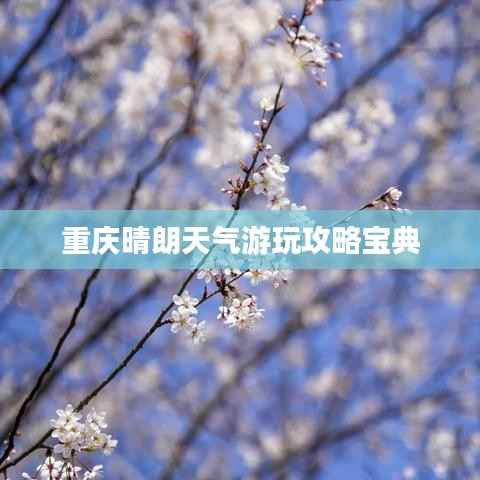 重庆晴朗天气游玩攻略宝典
