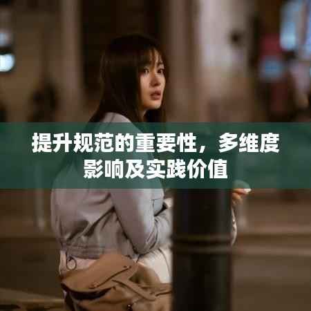 提升规范的重要性,多维度影响及实践价值