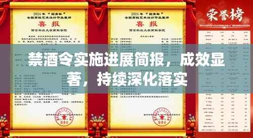 禁酒令实施进展简报，成效显著，持续深化落实